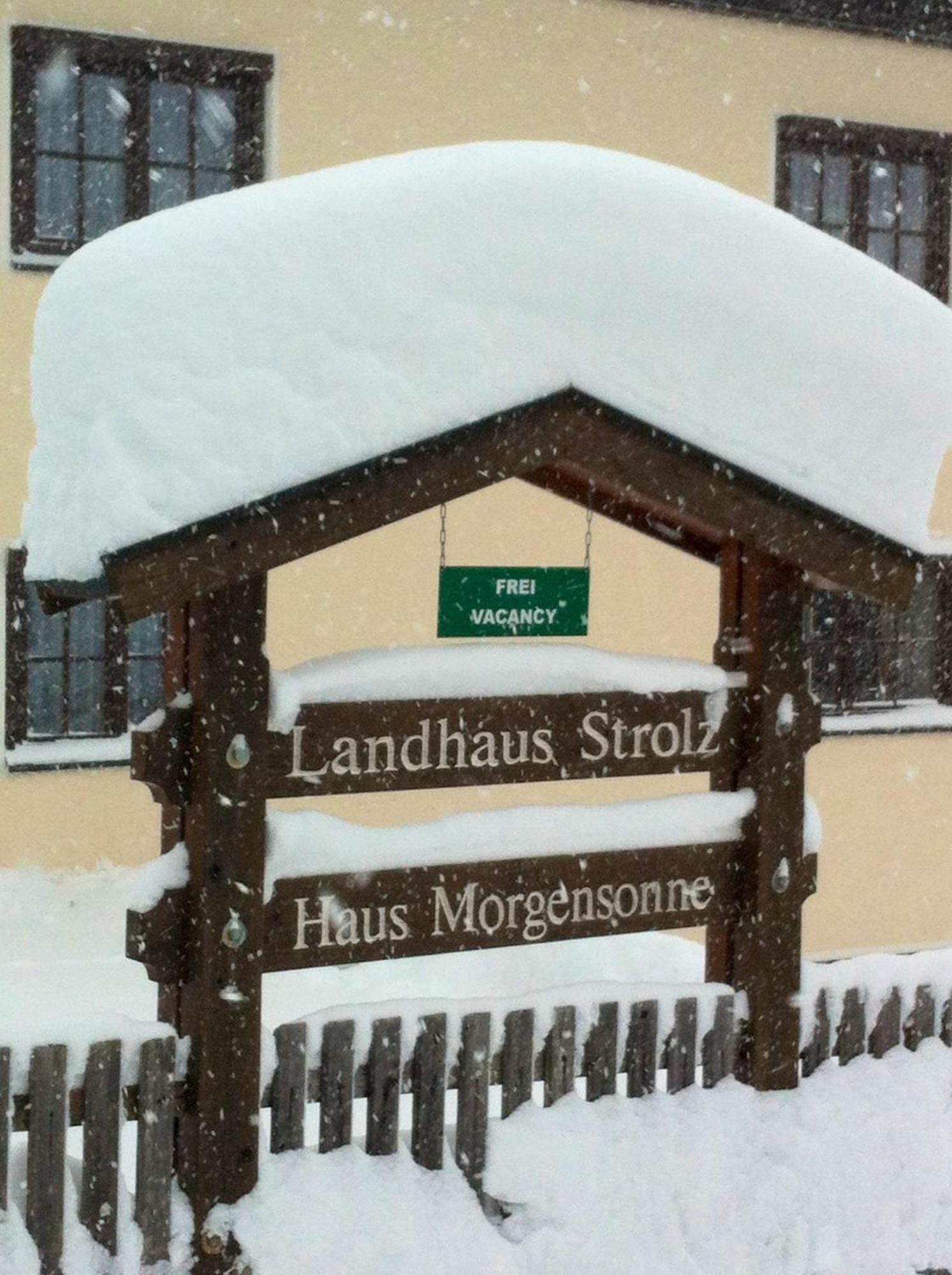 Landhaus Strolz Sankt Anton am Arlberg Buitenkant foto